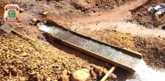 Polícia Federal fecha garimpo ilegal em Ouro Preto