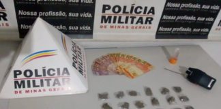 Mariana: PMMG prende jovem de 19 anos por tráfico de drogas