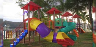 Prazo para cadastramento escolar da educação infantil de Itabirito vai até 4/11 Parquinho infantil no Cmei Bem Me Quer. Foto - Prefeitura de Itabirito