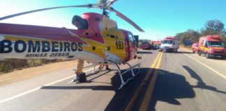 Norte de Minas: acidente mata mãe e filha de 1 ano, na MGC-135; veja vídeo