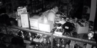 Itabirito: em 25 min, ladrão arromba 2 lojas que ficam a mais de 800m uma da outra; veja vídeo