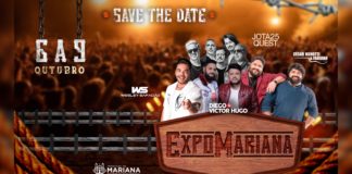 ExpoMariana 2022: Safadão, Jota Quest e Diego e Victor Hugo estão confirmados em evento gratuito