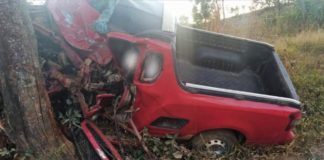 Pratinha: jovem de 25 anos morre após veículo que conduzia bater violentamente em árvore