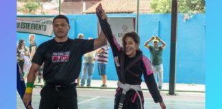 Com 11 anos de idade, moradora de Itabirito fica em 1º lugar no 1º torneio de jiu-jítsu que participa