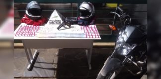 PM acha local onde bandidos escondiam materiais usados nos recentes assaltos em Itabirito