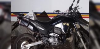 PM recupera em Itabirito moto furtada há mais de 1 mês em BH