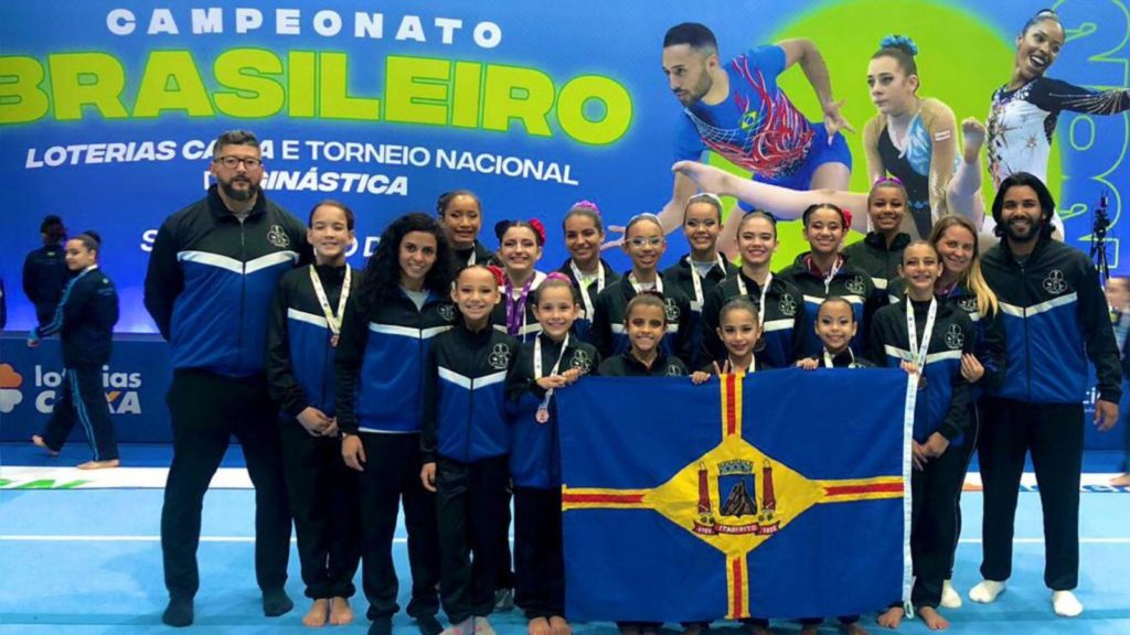 Equipe de Itabirito que fez bonito em São Caetano do Sul (SP). Foto - Prefeitura de Itabirito   