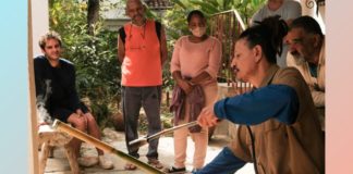 Itabirito: oficina gratuita de mobiliário em bambu começa neste domingo (18), em Ribeirão do Eixo Oficina de mobiliário em bambu. Foto - Maria Mourão