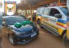 BR-356, perto do Alphaville: 3 homens são presos, em carro roubado, com 62 barras de maconha
