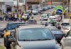 Itabirito: carreata reúne apoiadores de Bolsonaro Cerca de 40 min antes da saída da carreata. Foto - Radar Geral