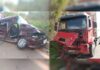 Itabirito, BR-356: acidente entre caminhão e carro com família deixa pai e mãe em estado grave Acidente grave na BR-356, em Itabirito. Foto enviada ao Radar via WhatsApp