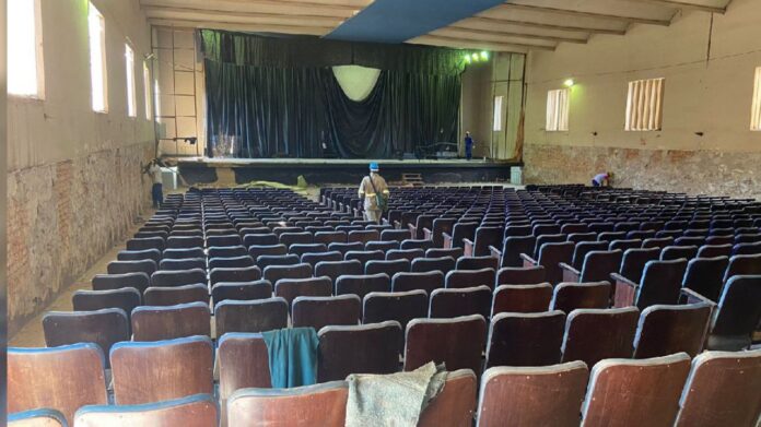 O memorável Cine Teatro Pax, finalmente, será reformado. Foto - Prefeitura de Itabirito