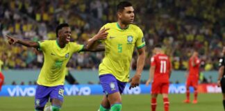 Brasil vence a Suíça por 1 a 0 e garante vaga nas oitavas da Copa do Mundo