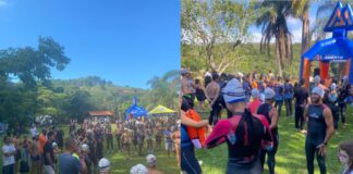 Maratona Aquática Ferro Puro movimenta mais de 200 nadadores em Itabirito