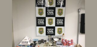 Polícia Militar prende casal ligado ao tráfico de drogas, em Itabirito, na “Operação Natalina 2022”