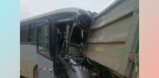 Mariana: 20 pessoas são feridas após acidente com ônibus que perdeu o freio; veja vídeos e fotos Acidente em Mariana. Foto - Redes sociais