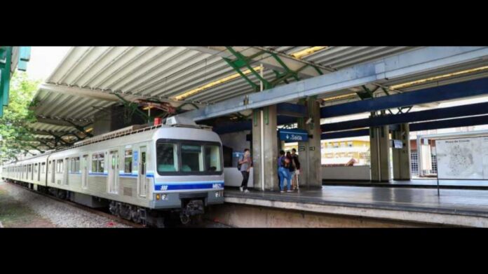 Metrô da Região Metropolitana de BH. Foto - Dirceu Aurélio / Imprensa MG