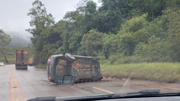 Trecho em Itabirito tem tido acidentes com frequência - Foto: Reprodução