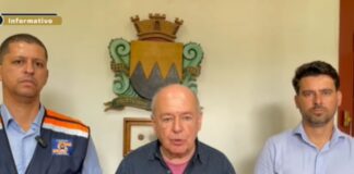 Por conta das chuvas, Ouro Preto entra em estado de emergência e pode receber recursos Prefeito de Ouro Preto decretou estado de emergência - Foto: Reprodução