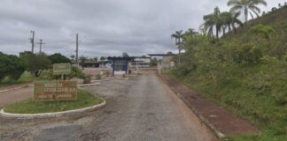Ouro Preto: 20 homens fortemente armados roubam cobre na Mina de Capanema Os bandidos fugiram no sentido Itabirito. Foto - Google Street View