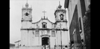 Paróquia da Boa Viagem homenageia famílias que estavam em Itabirito na época da emancipação Imagem antiga da Igreja de Nossa Senhora da Boa Viagem - o mais importante monumento histórico de Itabirito. Foto - Coleção Digital de Itabirito - Reprodução