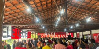 Cachoeira do Campo: torcida Pele Vermelha reúne cerca de 300 pessoas na Festa do Santa Luzia Animação não faltou na Festa de Santa Luzia, em Cachoeira do Campo. Foto - Divulgação