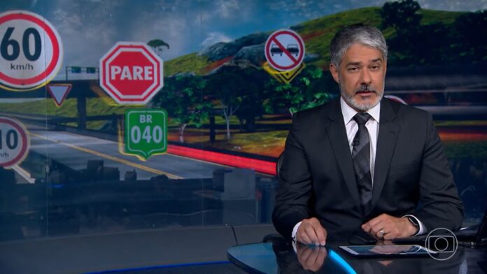 Trânsito caótico de Ouro Preto é destaque no Jornal Nacional