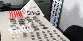 Suspeito é preso com crack, cocaína e maconha em Cachoeira do Campo Suspeito é preso com crack, cocaína e maconha em Cachoeira do Campo