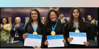 Trilhas de Futuro: Governo de Minas abre 40 mil vagas de cursos técnicos gratuitos Formandas do Trilha do Futuro. Foto - Dirceu Aurélio - Imprensa MG