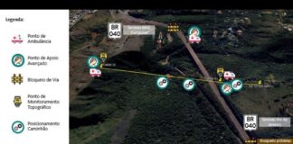 Interdição da BR-040 será na tarde deste sábado (11/2); saiba como vai ser Interdição da BR-040 será na tarde deste sábado (11/2); saiba como será