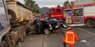 Acidente na BR-381, Caeté: vítima fica presa às ferragens e vai de helicóptero para o João XXIII Acidente na BR-381, Caeté: vítima fica presa às ferragens e vai de helicóptero para o João XXIII