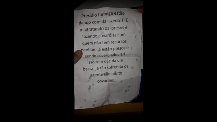 Água Limpa, Itabirito: homens que incendiaram ônibus deixam recado de “presidiários de Formiga”