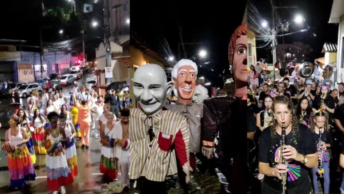 Chuva, Centro Histórico, marchinha e família: Carnaval 2023 começa em Itabirito; veja fotos
