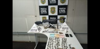 Operação da PM e PC em Itabirito teve relevante prisão e apreensões de armas e drogas Itabirito: operação da PM e PC teve relevante prisão e apreensões de armas e drogas