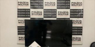 PM prende suspeito de furtar TV de 43 polegadas em Mariana; aparelho foi recuperado PM prende suspeito de furtar TV de 43 polegadas em Mariana; aparelho foi recuperado