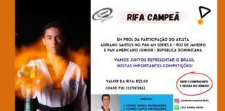 Taekwondo: atleta de Itabirito faz rifa para lutar no Pan-Americano Júnior, na República Dominicana Taekwondo: atleta de Itabirito participará do Pan-Americano Júnior, na República Dominicana
