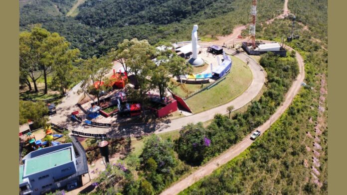 Vista aérea do Alto do Cristo após revitalização. Foto - Radar Geral - Welesson Drones