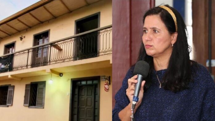 Vereadora Lílian França solicita proteção para moradoras da República Saia Justa. Foto: Reprodução/Instagram. Edição - Radar Geral.