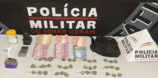 Morro da Queimada, Ouro Preto: suspeito de 19 anos é preso com maconha pronta para a venda Morro da Queimada, Ouro Preto: suspeito de 19 anos é preso com maconha pronta para a venda