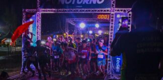 Itabirito: 1ª edição do Desafio Noturno movimenta corredores da região Momento da Largada do Desafio Noturno em Itabirito. Foto - divulgação.