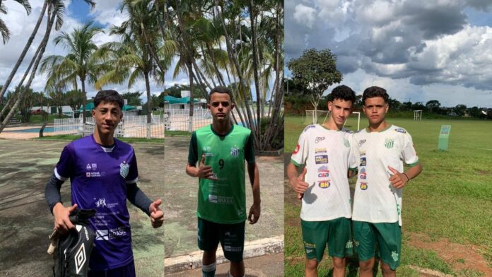 4 jovens atletas da Escola Cruzeiro Esporte Clube Itabirito são aprovados em testes do Uberlândia