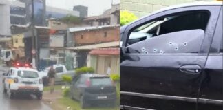 Itabirito: jovem é assassinado a tiros enquanto conduzia carro no Santa Efigênia