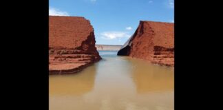 Barragem de água se rompe em MG; veja fotos Barragem de água se rompe em Minas Gerais, veja fotos