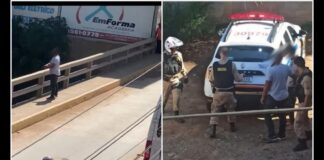 Policial armado à paisana na ponte da Rua Emídio Quites: traficante é preso em Itabirito Policial armado à paisana na ponte da Rua Emídio Quites: PM prende suspeito de tráfico em Itabirito