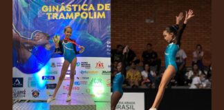 Ouro Preto: ginasta de 10 anos de idade pede ajuda para competir no Brasileiro de Trampolim Ginasta faz vaquinha para participar do Campeonato Brasileiro Elite e Júnior de Trampolim. Foto - reprodução
