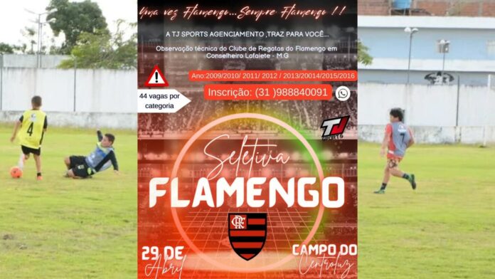 Observação técnica do FlamengoImagem - reprodução e montagem Radar Geral.