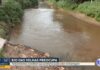 Rio das Velhas: água escura e morte de peixes em Rio Acima é destaque na TV Globo