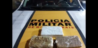 Entre Nova Lima e Itabirito: jovem é presa em ônibus com 2 kg de crack e 1 kg de pasta base Entre Nova Lima e Itabirito: jovem é presa em ônibus com 2 kg de crack e 1 kg de pasta base