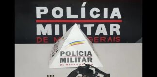 Cabanas, Mariana: após ouvir disparos, PM prende jovem de 21 anos por porte ilegal de arma de fogo Cabanas, Mariana: após ouvir disparos, PM prende jovem de 21 anos por porte ilegal de arma de fogo