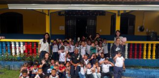 Itabirito: GM no Cmei dos Portões troca ideia com alunos sobre bullying, trânsito e cuidados do dia a dia Itabirito: GM no Cmei dos Portões ensina as crianças sobre bullying, trânsito e cuidados do dia a dia